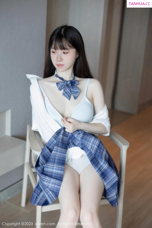   [XiuRen]高清写真图 2023.06.29 No.6993 林悠悠 格子裙美腿第55张图片